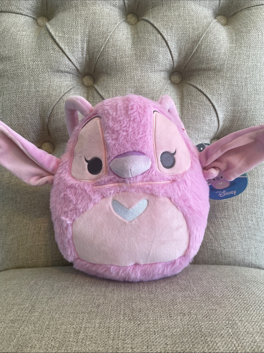 Disney Squishmallow Fuzz-A-Mallow Angel